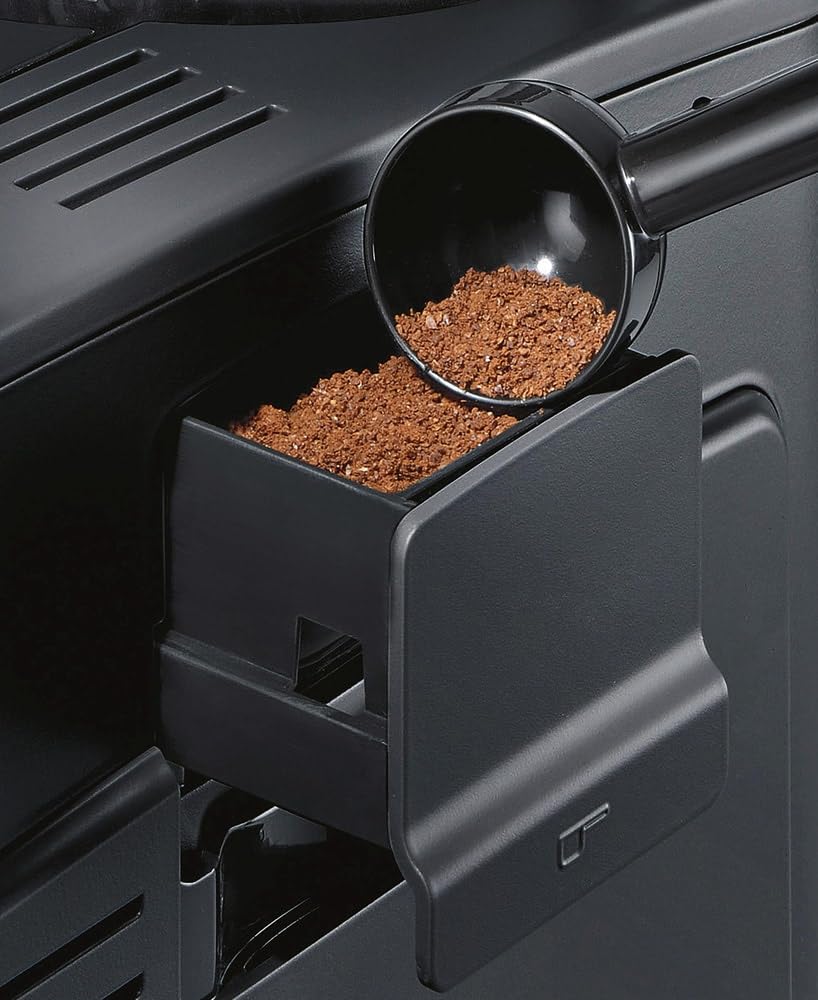 Siemens EQ.6 Plus s300 TE653501DE Kaffeevollautomat, 1500 W, Keramikmahlwerk, Touch-Sensor Bedienung, personalisierte Getränke, Silber