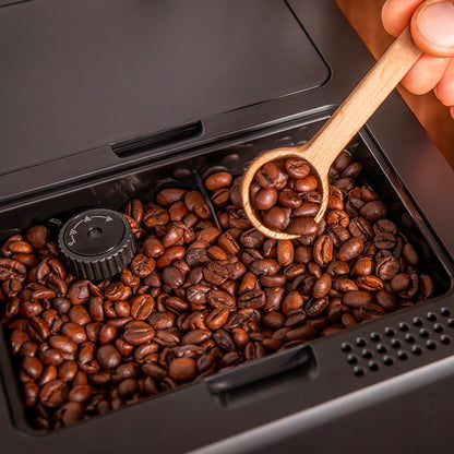 Cecotec Cremmaet Compactccino Kaffeevollautomat, 19 Bar, Thermoblock, Bohnenmahlwerk 150 g, 1,1 L Wassertank, 400 ml Milchbehälter, Black Rose