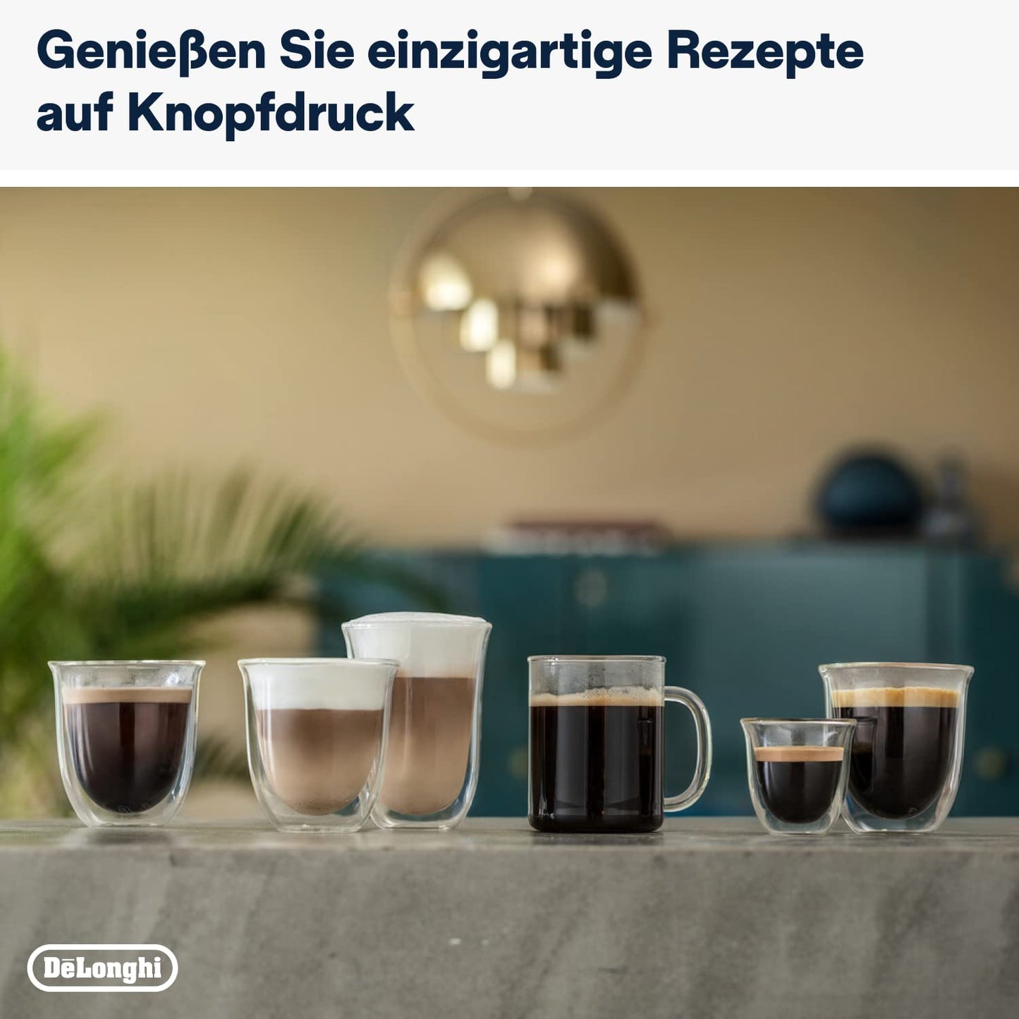 De'Longhi PrimaDonna Soul ECAM 612.55.SB – Vollautomatische Kaffeemaschine, LatteCrema-Milchsystem, Bean Adapt, 18 Rezepte
