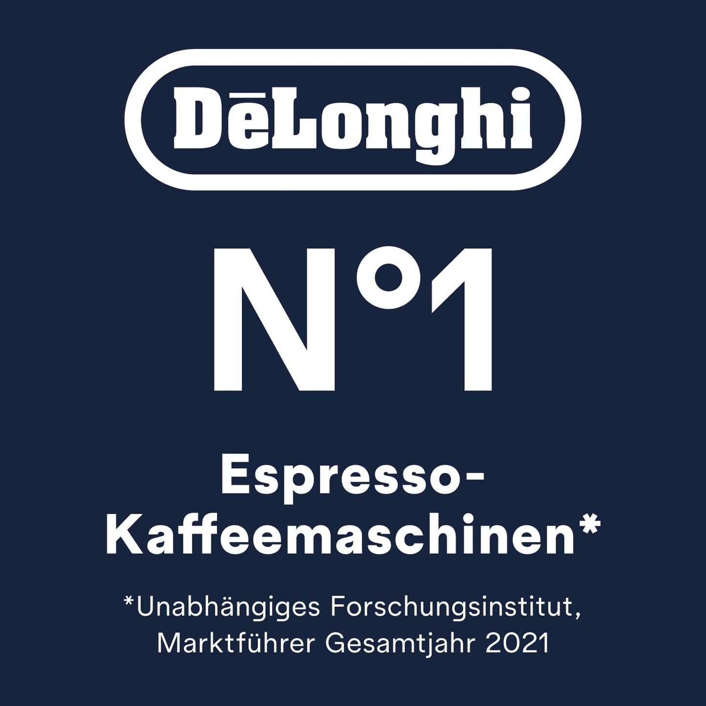 De'Longhi Magnifica S ECAM 22.110.B Kaffeevollautomat, Milchaufschäumer, Direktwahltasten, 2-Tassen-Funktion, 1,8 L Wassertank, Schwarz/Silber