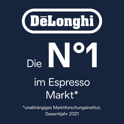 De'Longhi PrimaDonna Soul ECAM 612.55.SB – Vollautomatische Kaffeemaschine, LatteCrema-Milchsystem, Bean Adapt, 18 Rezepte